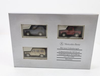 Herpa H0 Modellauto PKW Set "Der neue Geländewagen" Mercedes-Benz 1:87