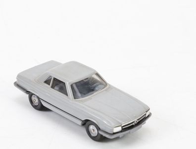 Wiking H0 Modellauto PKW MB Mercedes 350 SL Grau Altes Modell 1:87