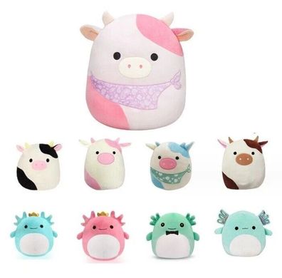 Squishmallows Puppe Plüschtier Kissen Plüschkissen Cartoon Stofftiere Geburtstag
