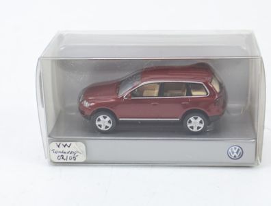 Wiking H0 Modellauto PKW Touareg Dunkelrot Metallic VW 1:87
