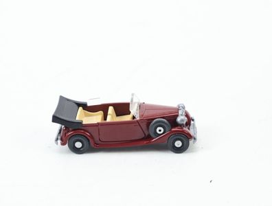 Wiking H0 0826 Modellauto PKW Oldtimer Audi Front rot schwarz 1:87