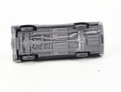 Wiking H0 348/2 Modellauto PKW Opel Admiral schwarz 1:87