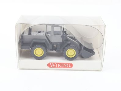 Wiking H0 651 06 24 Modellauto Radlader Liebherr Grau 1:87