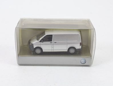 Wiking H0 Modellauto PKW Transporter VW Silber 1:87