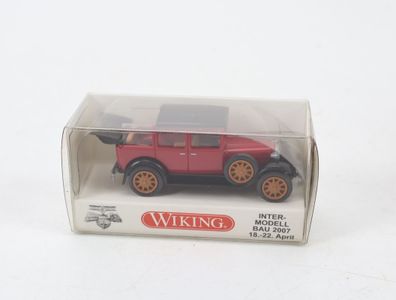 Wiking H0 211 01 Modellauto PKW MB Typ Stuttgart Landaulet Rot 1:87