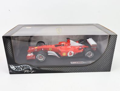 Hot Wheels 54626 Modellauto Michael Schuhmacher Ferrari F-2002 1:18