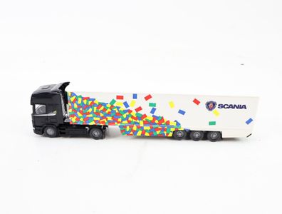Wiking H0 52854 Modellauto Werbemodell LKW Kühlsattelzug Scania Topline 1:87