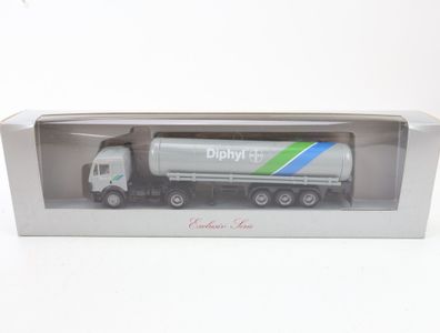 Herpa H0 Mercedes Benz LKW mit Bayer Diphyl Tank Auflieger 1:87