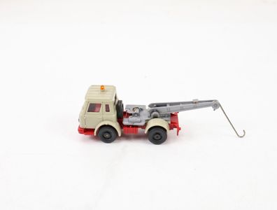 Wiking H0 1072/1J Modellauto Abschleppwagen Int. Harvester hellgelbgrau 1:87