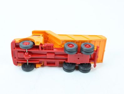 Wiking H0 1152/1B Modellauto LKW MAN 26.281 Muldenkipper hellorangegelb 1:87