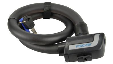 Fischer Seilschloss Fahrradschloss Länge 60cm Durchmesser 18mm