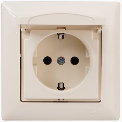 Gunsan Visage Creme Steckdose mit Deckel DVE CE ICE