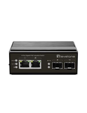 LevelOne IGP-0431 - Switch - unmanaged - 2 x 10/100/1000 (PoE)