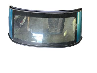 Mercedes R170 SLK Heckscheibe Scheibe Hinten Rahmen Grun Original
