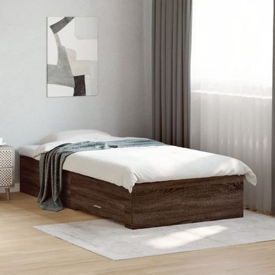Bettgestell mit Schubladen | Holzbett | Einzelbett | Bettrahmen | 90 x 200