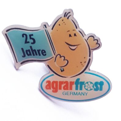 Pin Anstecker 25 Jahre agrarfrost Germany