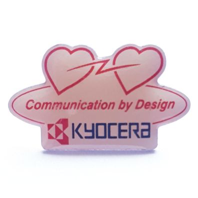 Pin Anstecker Kyocera Communication by Design