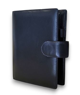 Succes Senior Deluxe Manager Organizer Leder Ringbuch Blau 30 mm Ringung PS416DL04
