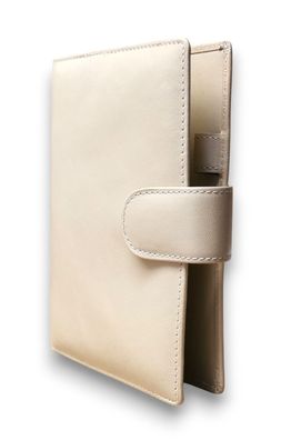 Succes Senior Deluxe Manager Organizer Leder Ringbuch Creme 20 mm Ringung PS214DL20