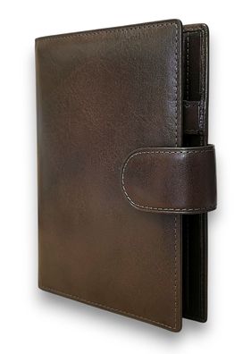 Succes Senior Deluxe Manager Organizer Leder Ringbuch Anthrazit 25mm Ringe PS316DL18