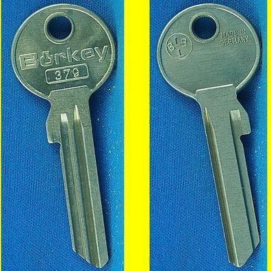 Schlüsselrohling Börkey 379 L Profil BLB für versch. BKS, Yale Profilzylinder