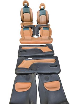 Innenaustattung Leder Sitze Sitzbank Seitenverkleidung Peugeot 206CC Roland Garos