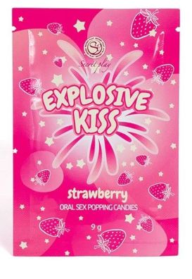 Secret Play Popping Candies -  innovativer Oralsex - Erdbeere  - 9 g