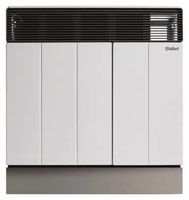 VA Gas-Raumheizautomat VGR 50/4 XE für Schornsteinanschluss, cremeweiß/grau