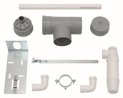 VA Set 9 Kondenswasserschale für flexible Abgasleitung DN 100, PP