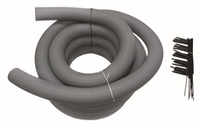 VA Set 5 Abgasleitung Brennwert für flexible Abgasleitung DN 100, PP,15m