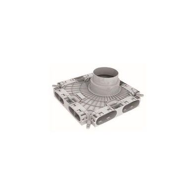 VA Niedrigbau-Luftverteiler für Luftschlauch flach 52 x 132 mm