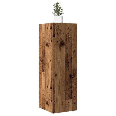 vidaXL TV-Schrank Altholz-Optik 30,5x30x90 cm Holzwerkstoff