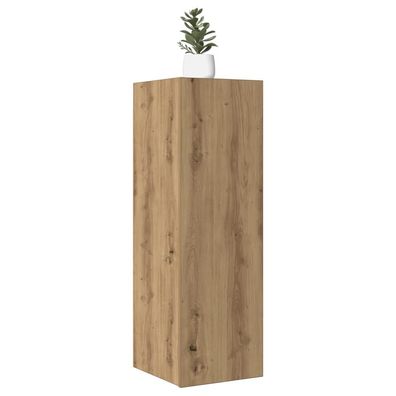 vidaXL TV-Schrank Artisan-Eiche 30,5x30x90 cm Holzwerkstoff