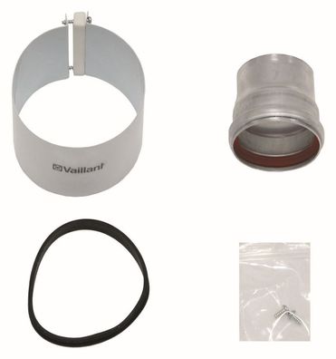 VA Übergangsstück turboTEC 60/100 mm auf 63/96 mm, Alu