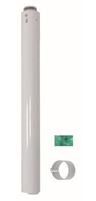 Vaillant Verlängerungsrohr Brennwert Luft-/Abgasführung, PP, 60/100, 1,0 m