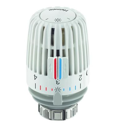 Heimeier Thermostat-Kopf K weiß, mit Nullstellung