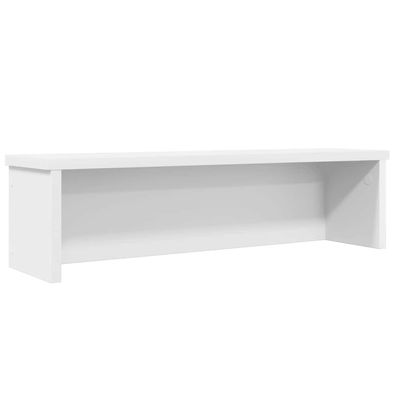 vidaXL Küchenregal Stapelbar Weiß 60x15x16 cm Holzwerkstoff