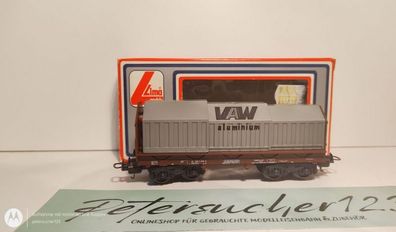 Lima H0 DC 303186 Teleskophaubenwagen "VAW" / OVP