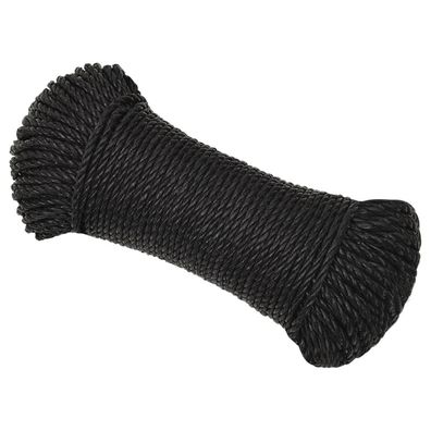 6 mm] Arbeitsleine | Tauwerk | Ankerleine | Bootsseil | Seil | geflochten | PP