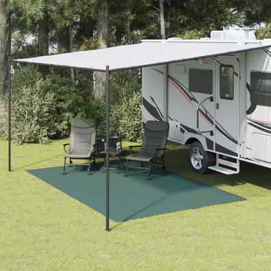 vidaXL Zeltteppich Grün 4x2,5 m