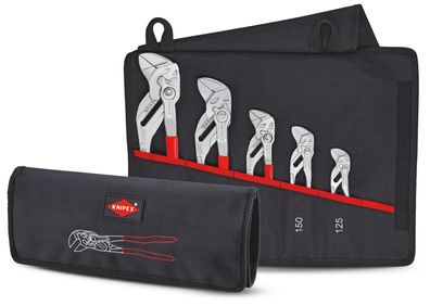 KNIPEX 00 19 55 S4 Zangenschlüssel-Set 5-teilig 340 mm