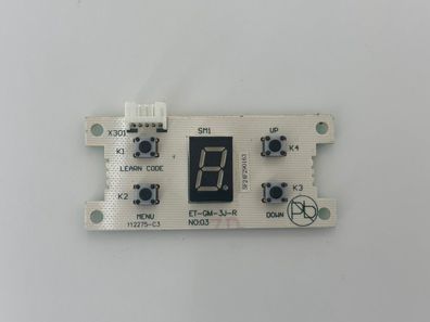 Rademacher Rolloport S2 Display Steuerung Bedienung LED Anzeige