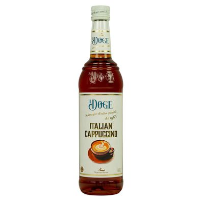 Il Doge Sirup Italian Cappucchino / 0,7 ltr. Alkoholfrei für Bar und Küche