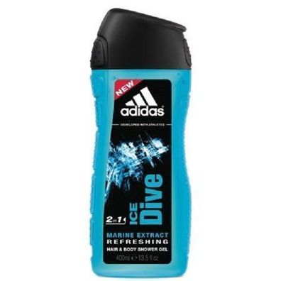 Adidas Ice Dive Duschgel fuer Herren, 400 ml