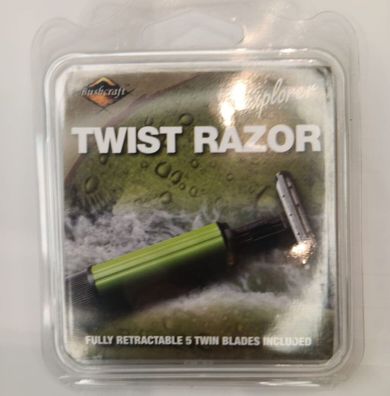 NEU Rasierapparat Commando Nass Rasierer für Camping Outdoor Survival Zelten