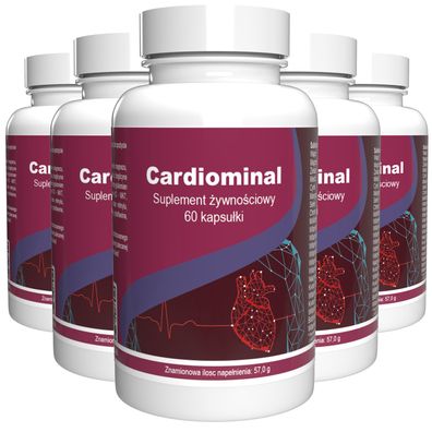 Cardiominal - 300 Kapseln (5x 60 Kapseln) - 5er Pack