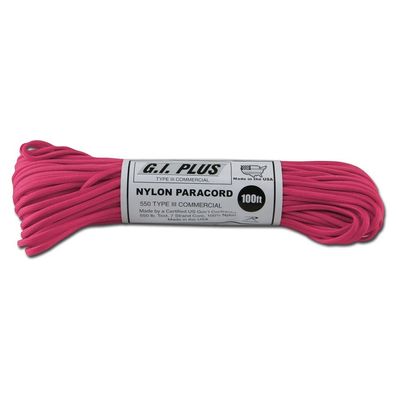 NEU Rothco Paracord Neon Seil 5mm 30m für Camping Outdoor Survival Bushcrafting