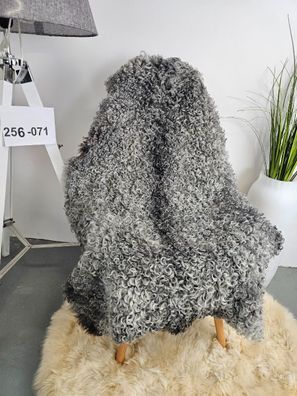 Echtes Gotland Öko Schaffell Unikat 256-071