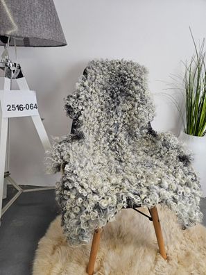 Echtes Gotland Öko Schaffell Unikat 2516-064