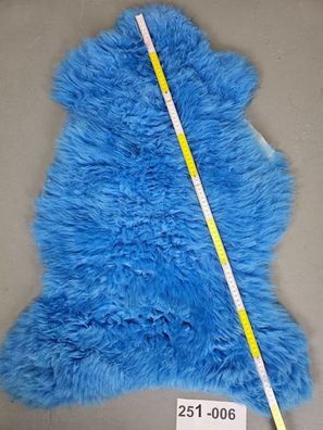 Echtes Öko Schaffell gefärbt Unikat 251-006